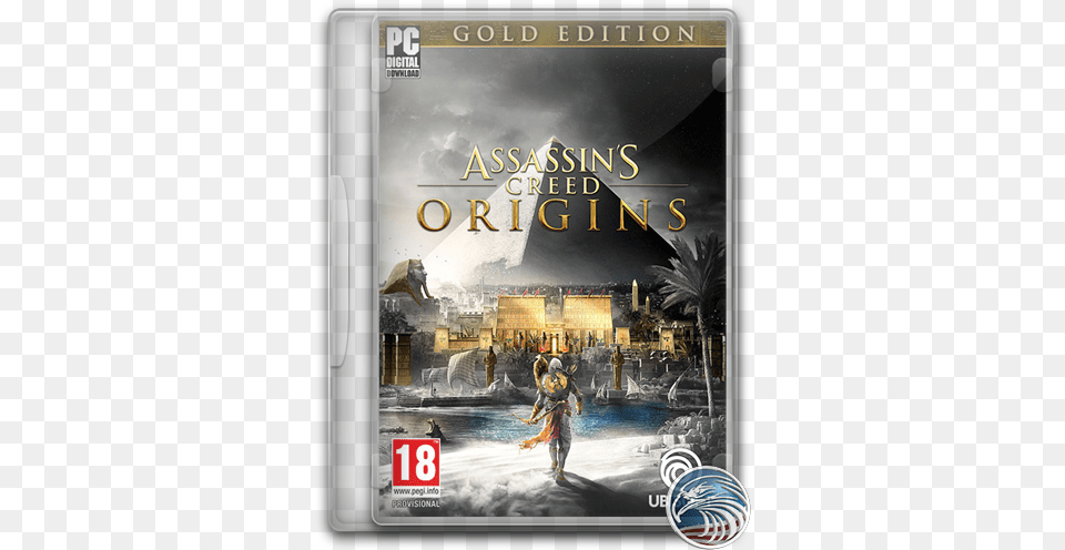 Assassins Creed Origins Gold Edition V1 Creed Origins Gold Edition Ps4, Publication, Book, Person, Advertisement Free Png Download