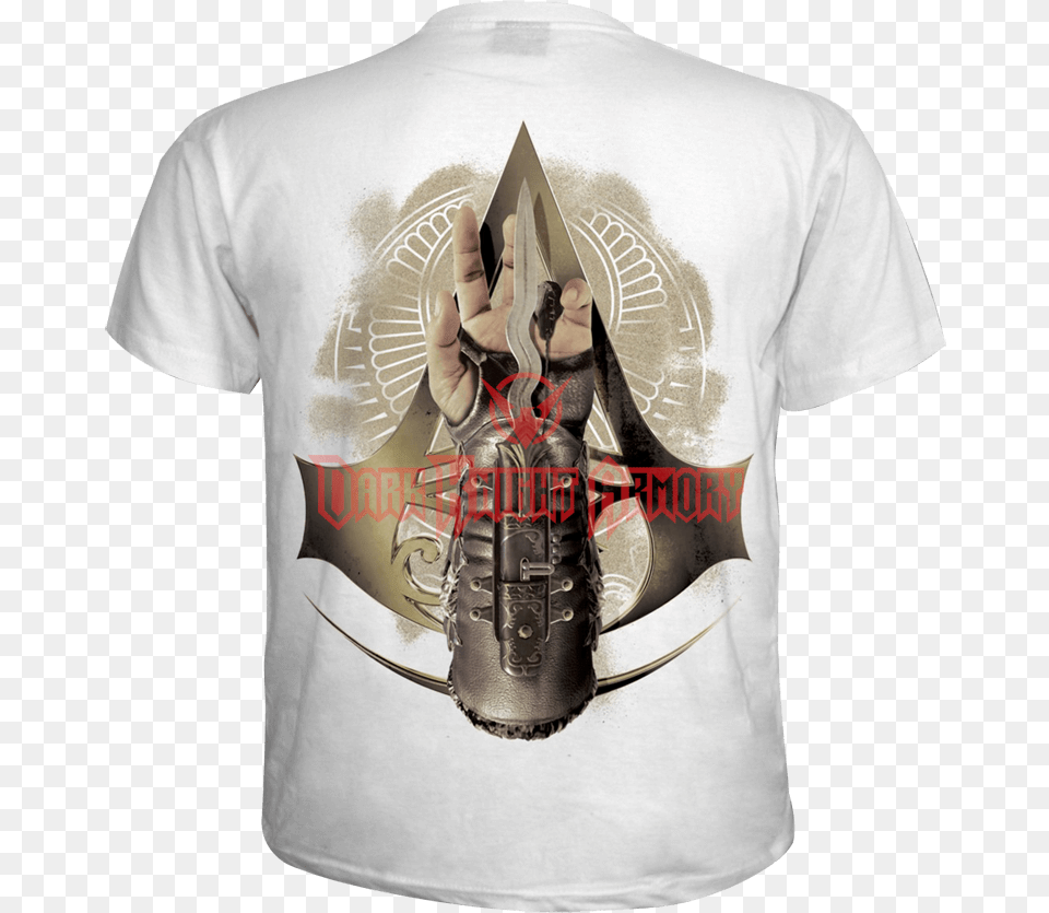 Assassins Creed Origins White T Shirt T Shirt Assassin39s Creed Origin, T-shirt, Baseball, Baseball Glove, Clothing Png