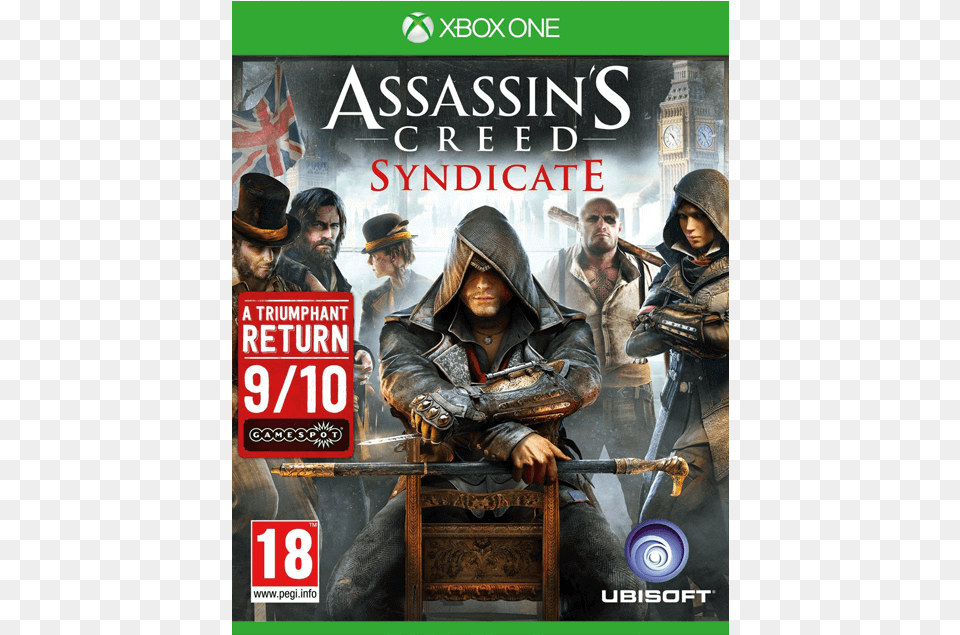 Assassins Creed Syndicate Xbox One, Advertisement, Book, Publication, Poster Free Transparent Png