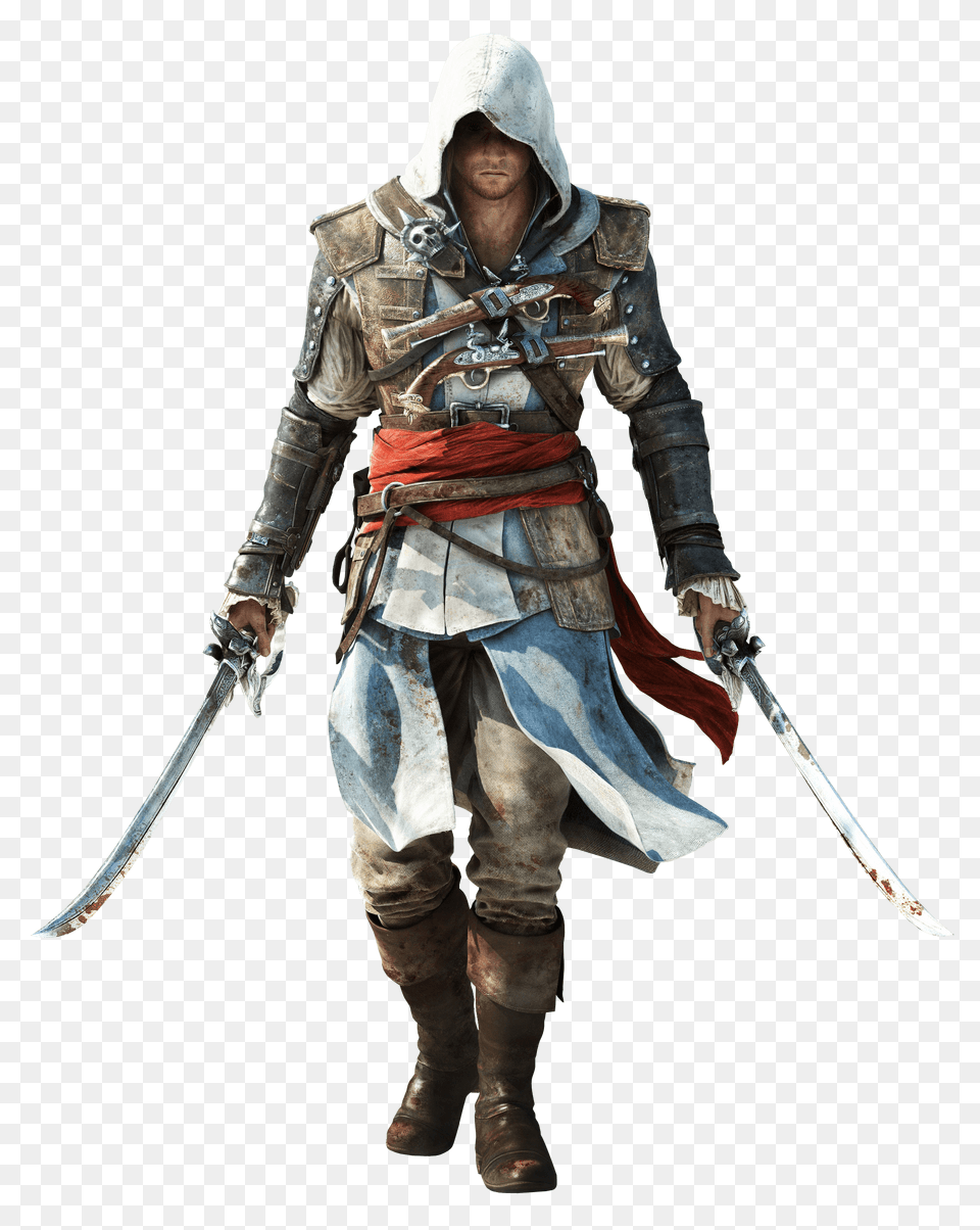 Assassins Creed Two Swords, Sword, Weapon, Blade, Dagger Free Png Download