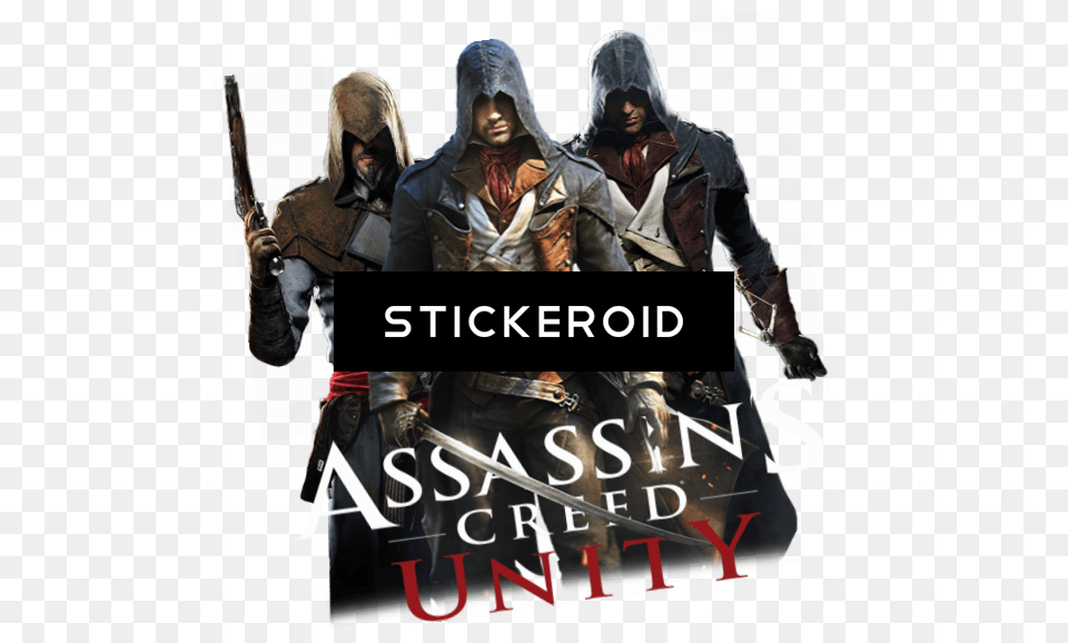 Assassins Creed Unity Adesivo Decorativo De Porta Assassin39s Creed G, Weapon, Sword, Adult, Person Free Png