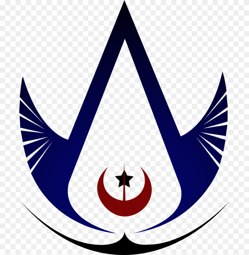 Assassins Creed Unity Clipart Black Flag, Emblem, Logo, Symbol, Astronomy Free Png Download