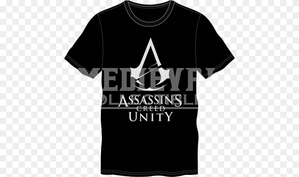 Assassins Creed Unity Logo Mens T Shirt Assassins Creed Unity, Clothing, T-shirt, Person Free Transparent Png