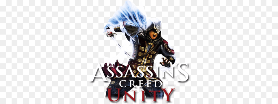 Assassins Creed Unity Render Assassins Creed Unity, Person, Book, Publication, Clothing Free Png