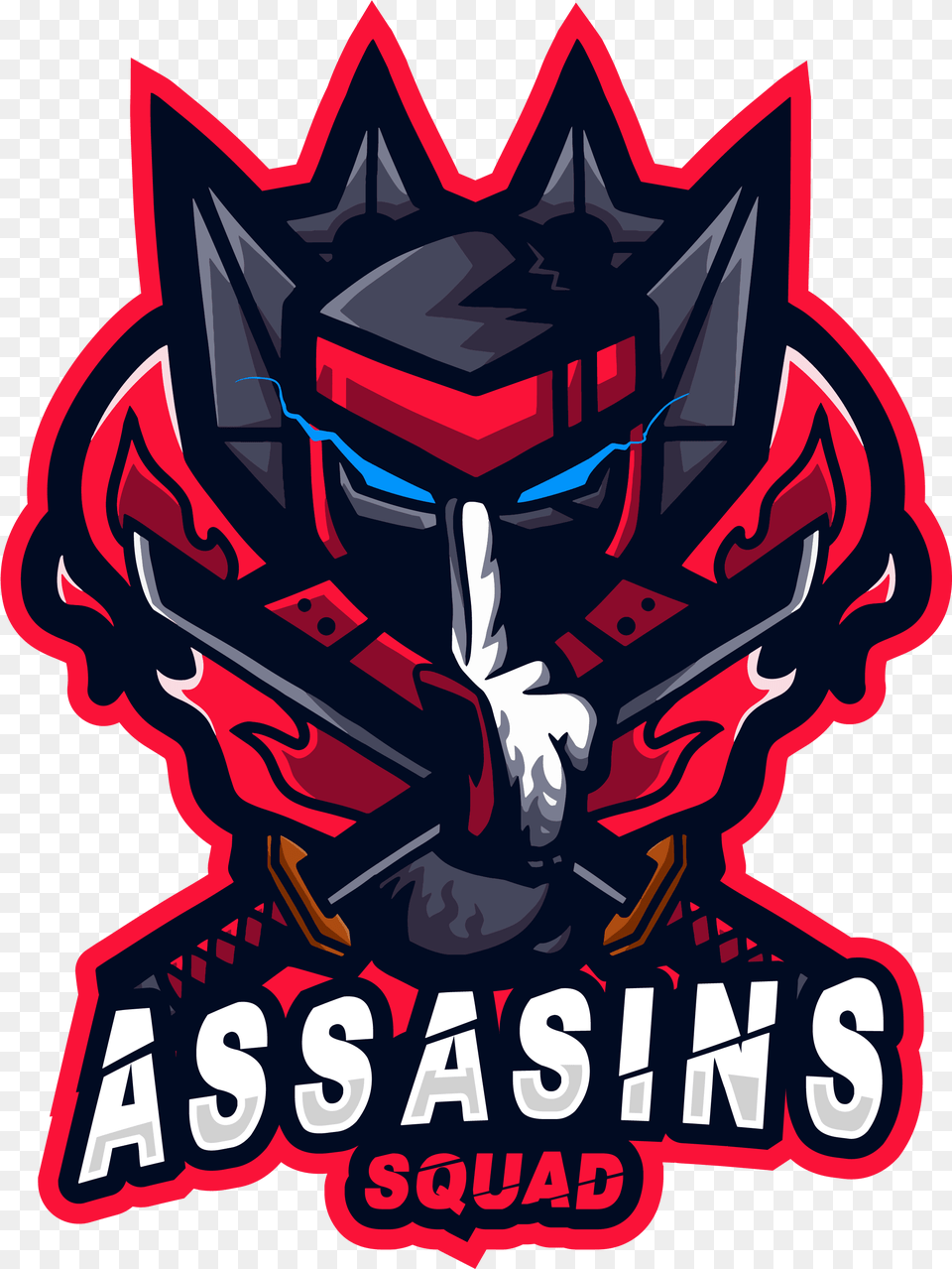 Assassins Squad Esport Logo Ninja Logo Esport Ninja, Dynamite, Weapon, Emblem, Symbol Free Png