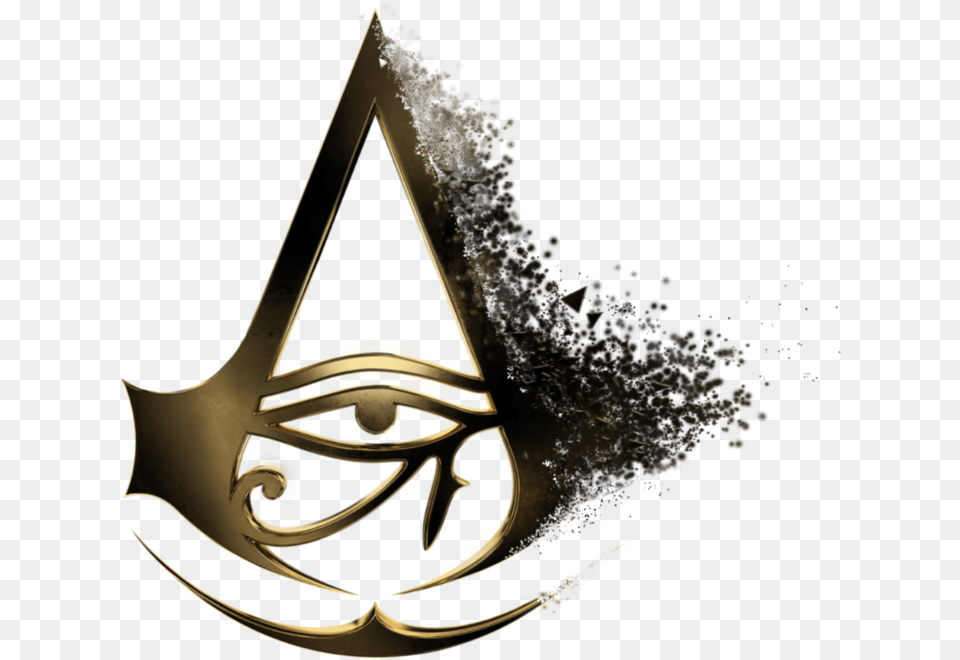 Assassinscreedorig Assassin39s Creed Origins Gold Logo, Emblem, Symbol Png Image