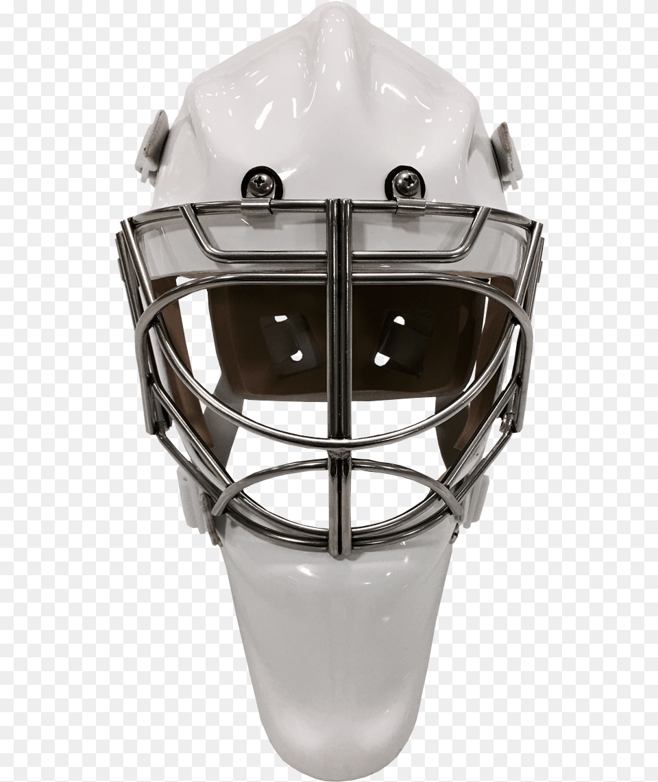 Assault Mask Goaltender Mask, Helmet, American Football, Football, Person Free Png Download