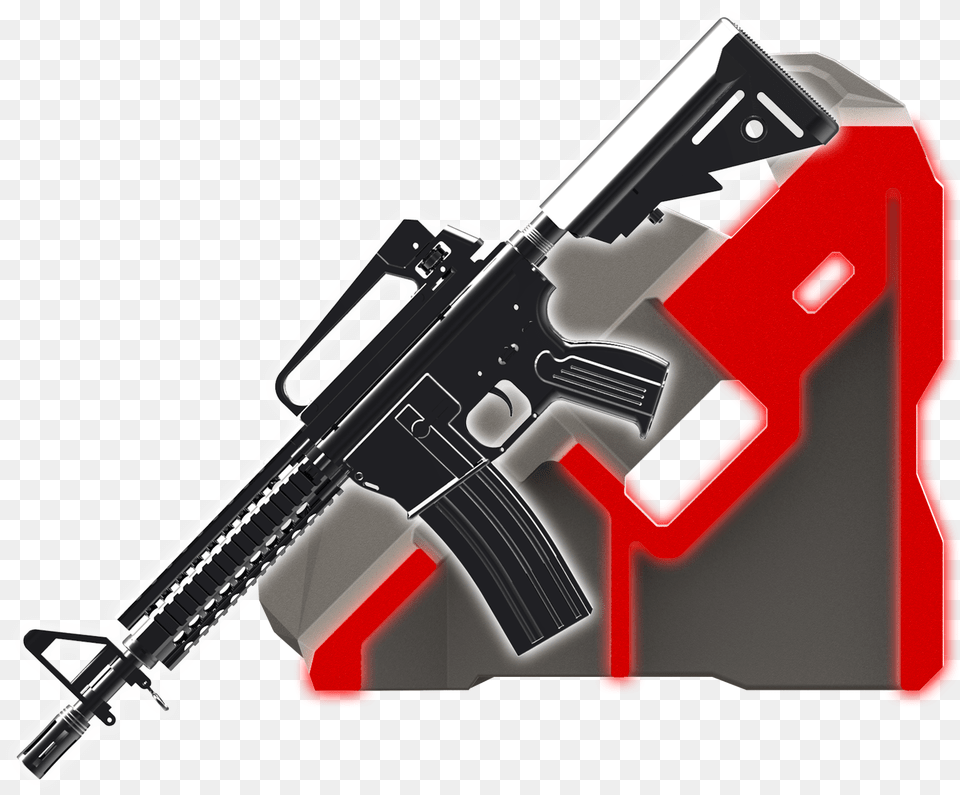 Assault Rifle, Firearm, Gun, Weapon, Machine Gun Free Png