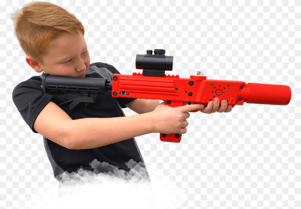 Assault Rifle, Firearm, Gun, Weapon, Boy Png Image