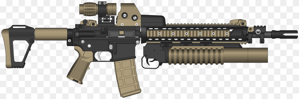 Assault Rifle, Firearm, Gun, Weapon Free Png