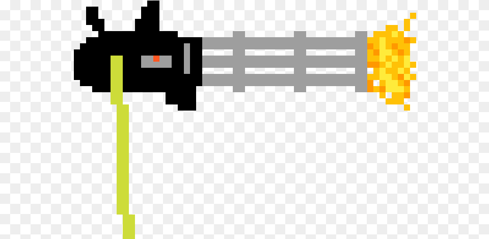 Assault Rifle, Light, Fence, Utility Pole Png