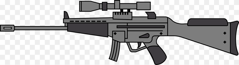 Assault Rifle, Firearm, Gun, Weapon, Machine Gun Free Transparent Png