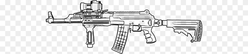 Assault Rifle Assault Rifle, Gray Png