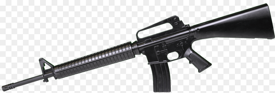 Assault Rifle Clipart M16, Firearm, Gun, Weapon Png Image