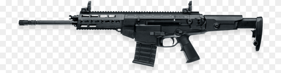 Assault Rifle Extended In Black Beretta Arx 160, Firearm, Gun, Weapon, Machine Gun Free Png