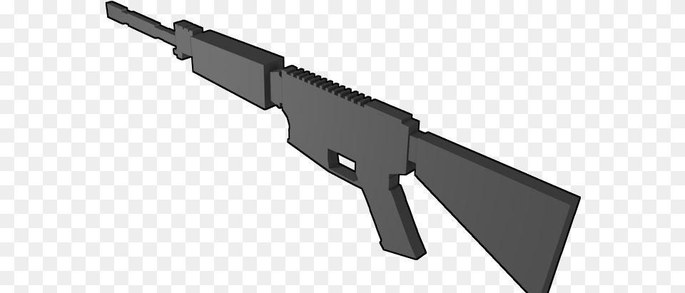 Assault Rifle Low Poly, Firearm, Gun, Weapon, Shotgun Free Png