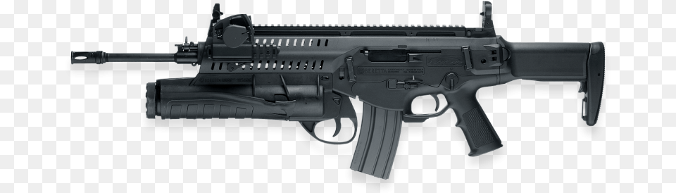 Assault Rifle With Grenade Launcher Infantry Assault Rifle, Firearm, Gun, Weapon, Machine Gun Free Transparent Png
