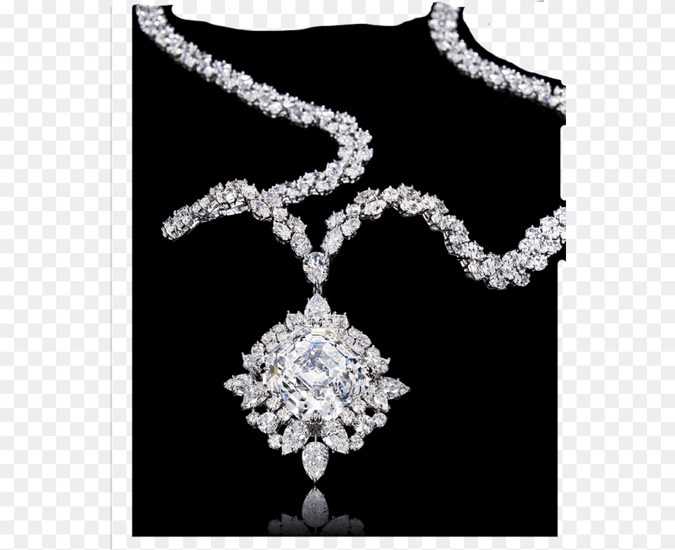 Asscher Cut Gemstones Necklace, Accessories, Diamond, Gemstone, Jewelry Png
