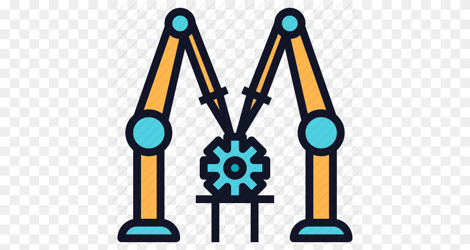 Assembly Engineering Machine Robot Robotics Icon Png Image