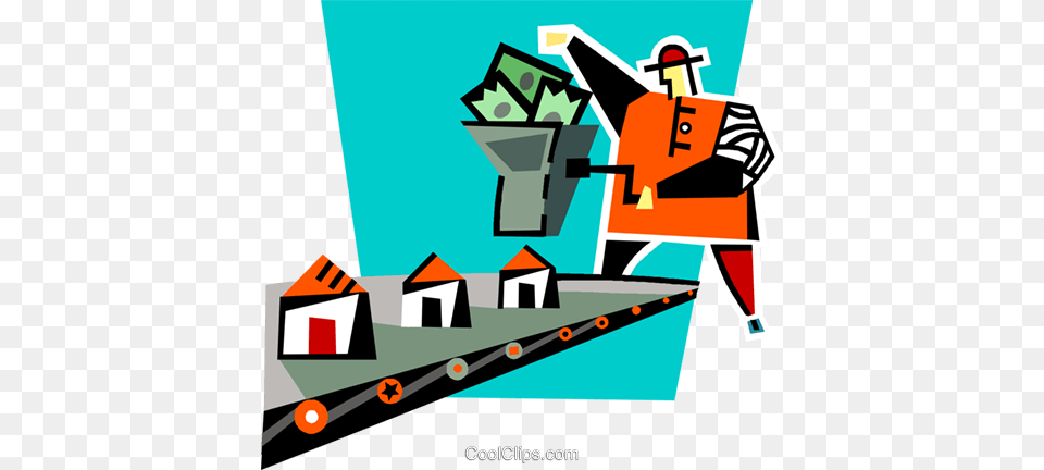 Assembly Line Royalty Free Vector Clip Art Illustration, Architecture, Building, Factory Png
