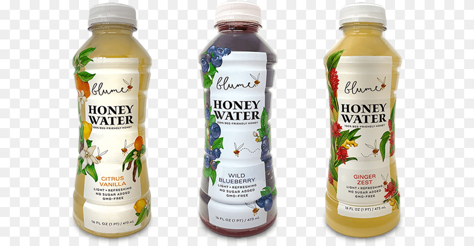 Asset 2 Blume Wild Blueberry Honey Water, Beverage, Juice, Food, Ketchup Png