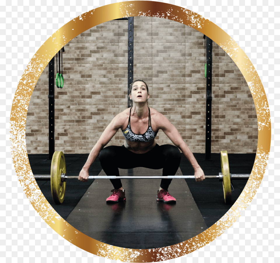 Asset 224x Harvil Black Olympic Weight Plates Pair 10 Pounds, Adult, Woman, Female, Person Free Png
