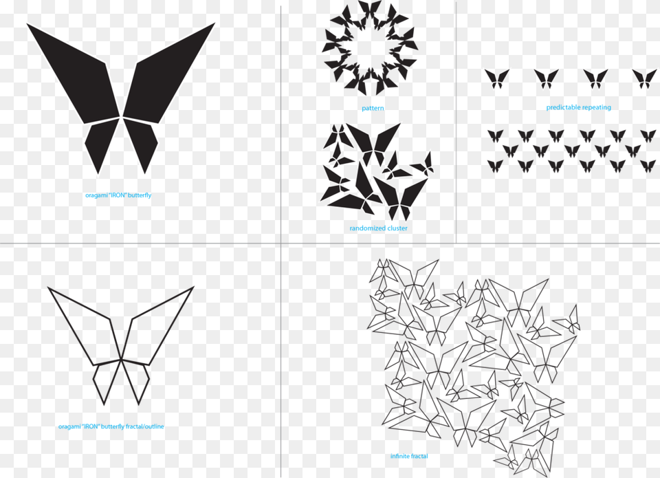 Asset 3p Butterfly In Geometrical Shapes, Art, Nature, Outdoors, Snow Png Image
