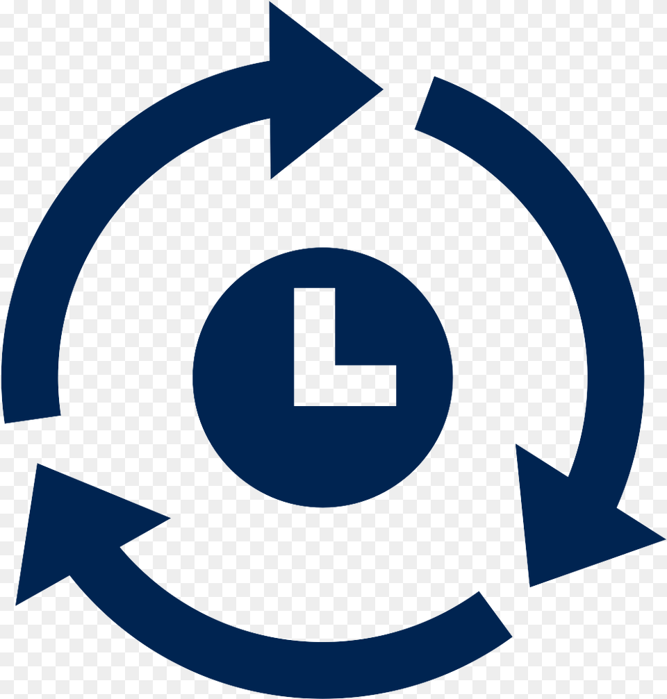 Asset Management Software And Fixed Asset Tracking Efficiency Icon, Symbol, Recycling Symbol Free Transparent Png