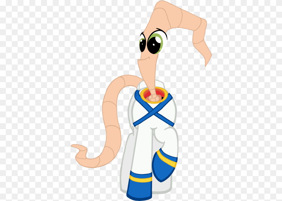 Assiel Crossover Earthworm Jim Ponified Safe Solo Earthworm Jim, Baby, Person Free Png Download