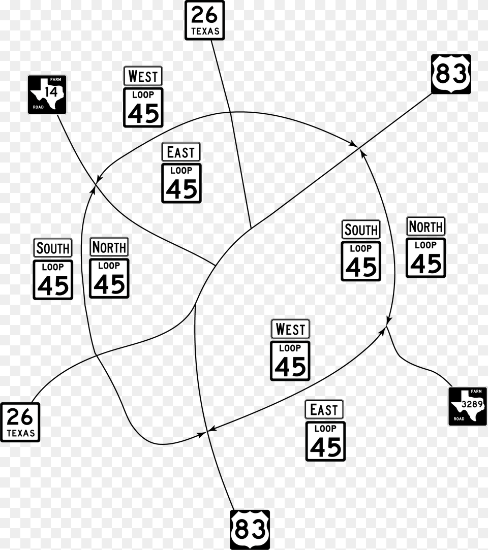 Assigning Cardinal Direction To A Non Interstate Loop Route Sign, Scoreboard, Game Png