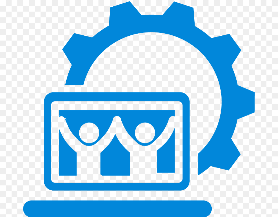 Assistive Tech Icon Blue, Machine Free Transparent Png