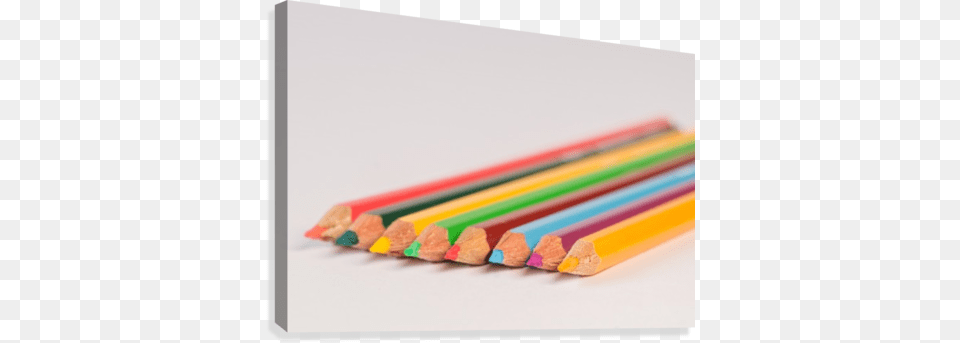 Assorted Colored Pencils Canvas Print Education, Pencil Png