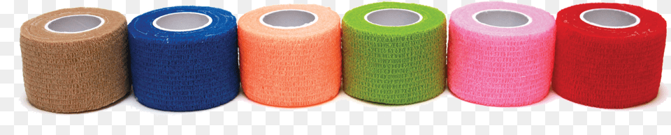 Assorted Colors Cohesive Bandage Thread, Tape, First Aid Free Transparent Png