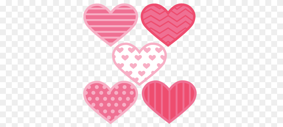 Assorted Hearts Svg Cut Files Flower Scal Free Scut Cute Design For Scrapbook, Heart Png