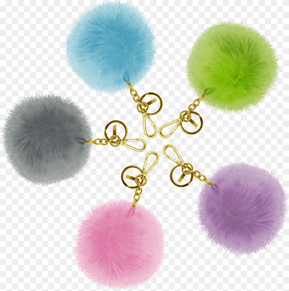 Assorted Pompom Charger Battery Charger, Accessories, Fungus, Plant, Jewelry Free Png Download