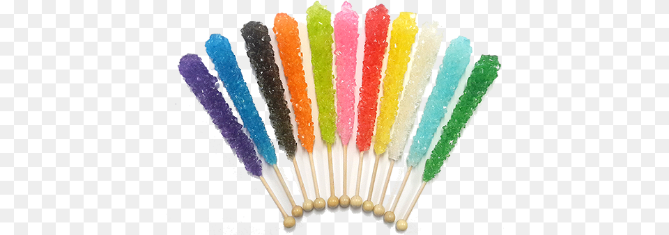 Assorted Rock Candy Crystal Sticks Rock Candy, Food, Sweets Png