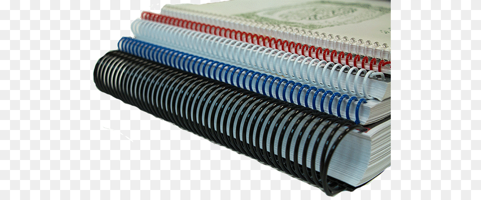 Assortment Of Coil Bound Books Spiral Book Binding Free Png Download