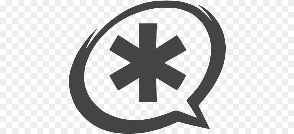 Asterisk Icon 5 Asterisk Logo, Symbol, Cross Png Image