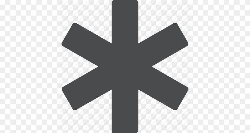 Asterisk Star Icon, Cross, Symbol Free Transparent Png