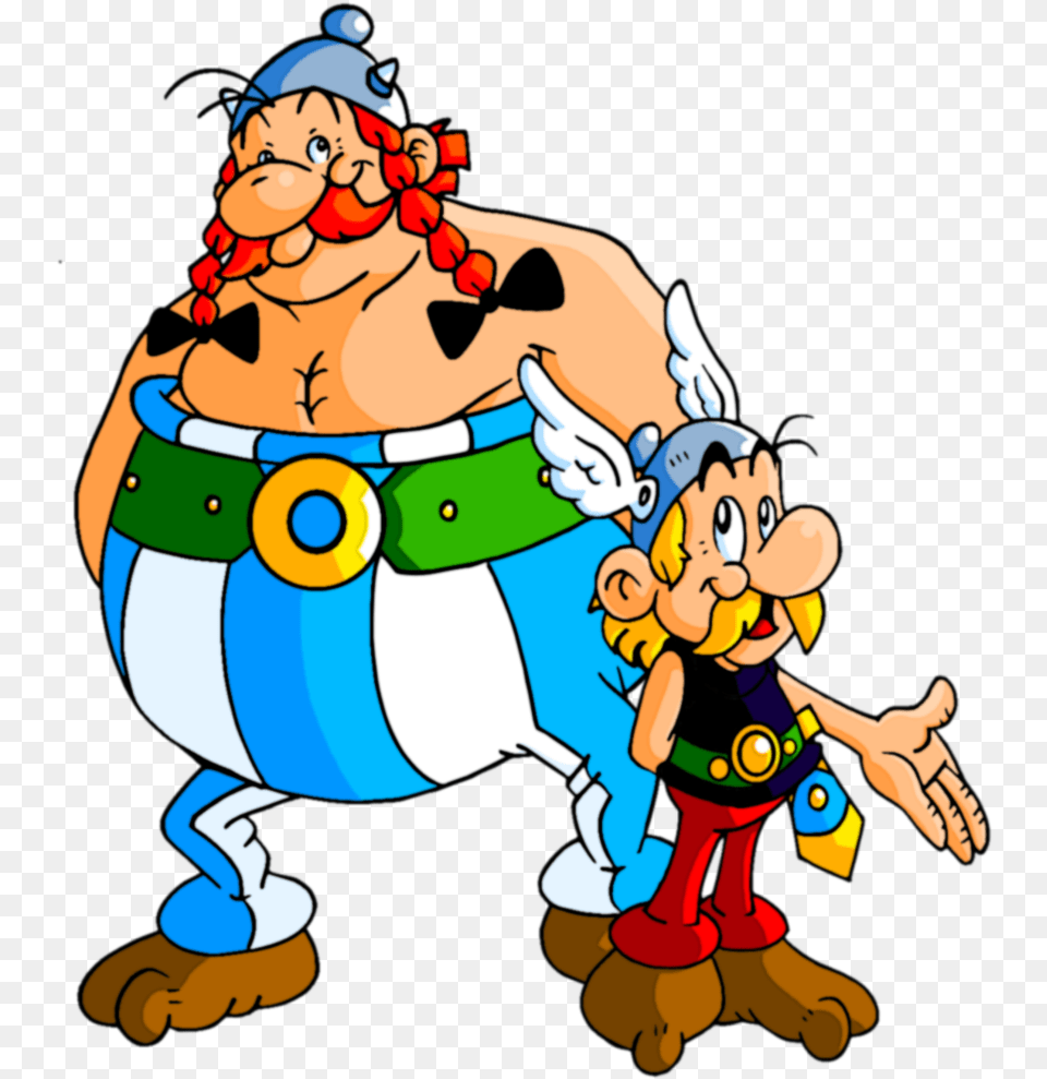 Asterix And Obelix, Baby, Person, Cartoon, Face Free Png Download