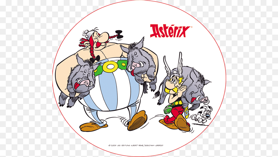 Asterix And Obelix Hog, Book, Comics, Publication, Baby Png Image