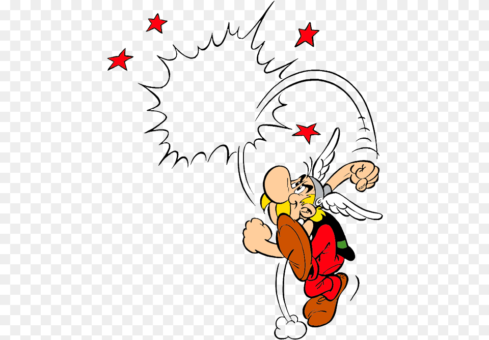 Asterix Punch, Book, Comics, Publication, Person Png Image