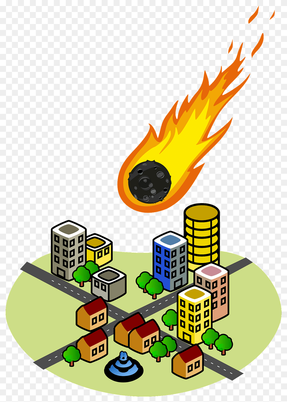 Asteroid And The City Clipart, Fire, Flame, Dynamite, Weapon Free Transparent Png