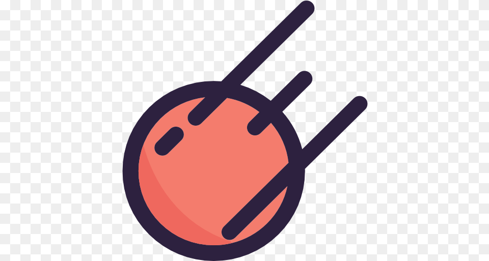 Asteroid Astronomy Space Galaxy Meteorites Icon, Cutlery, Fork Free Transparent Png