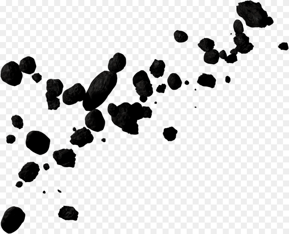 Asteroid Belt Stock, Black Free Png