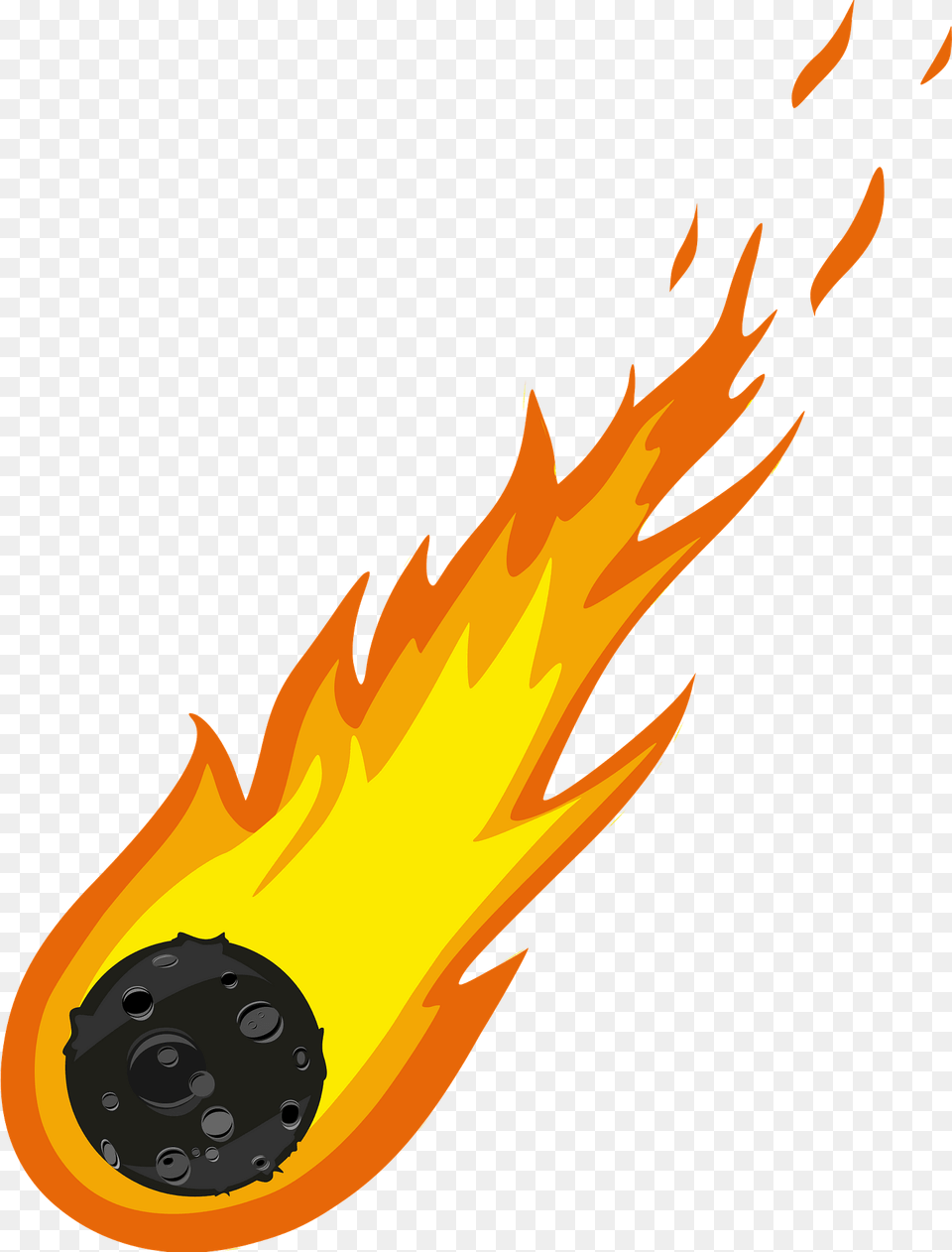 Asteroid Clipart, Fire, Flame, Animal, Fish Free Transparent Png