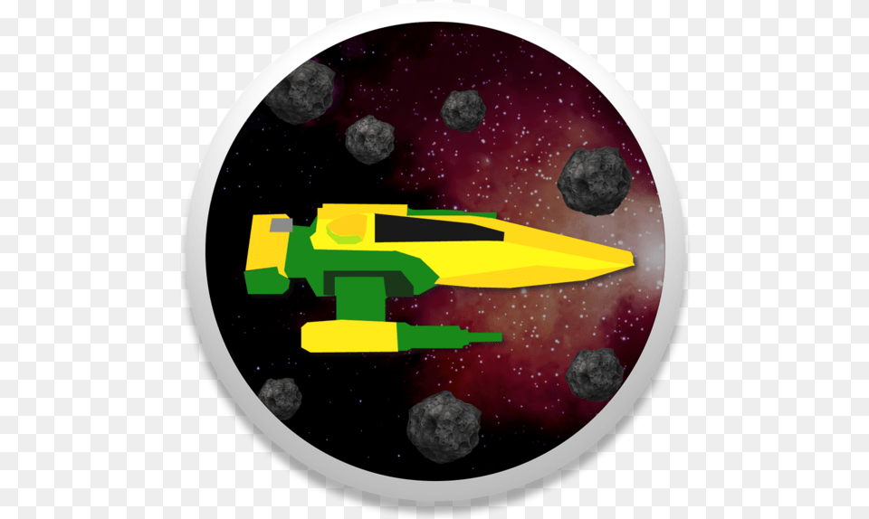 Asteroid Field On The Mac App Store Circle, Disk Free Png