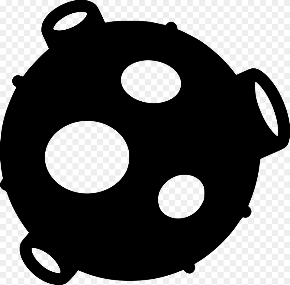 Asteroid Icon Download, Stencil, Ammunition, Weapon, Clothing Png Image