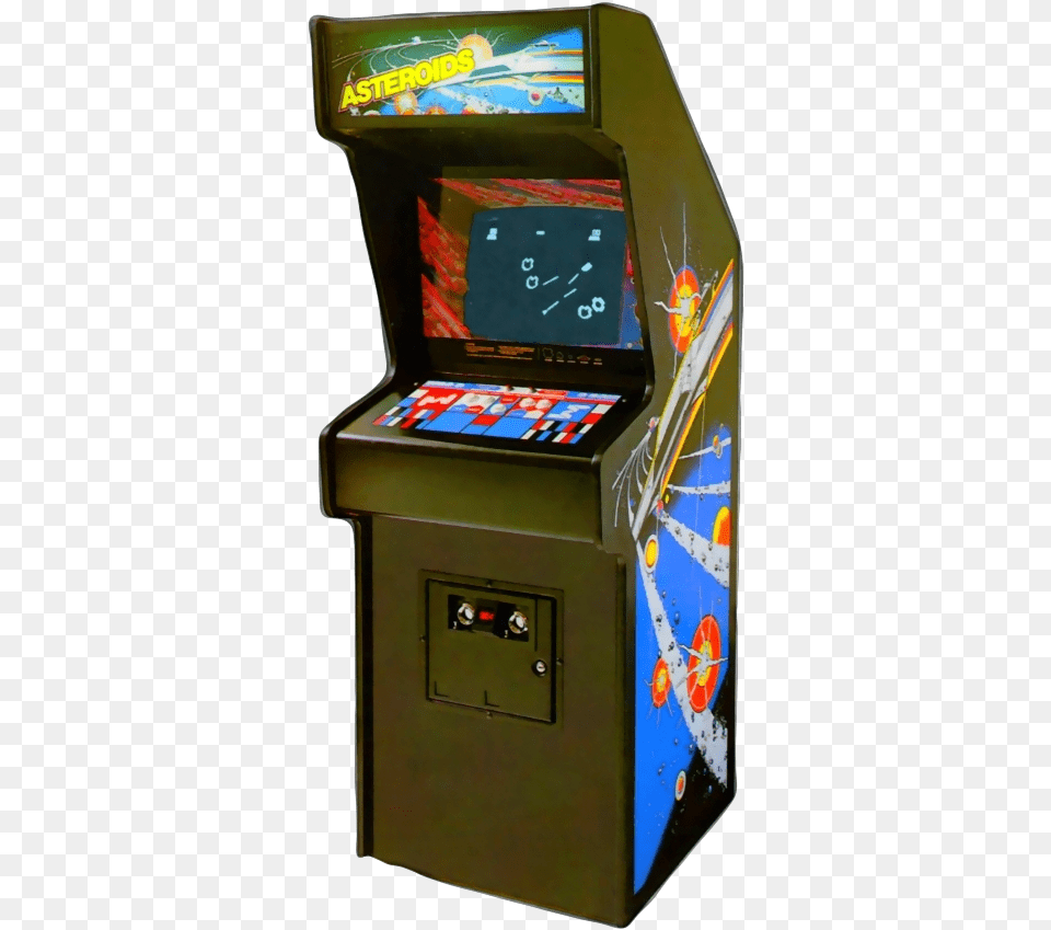 Asteroids Is A Legendary Genre Defining Game Atari Asteroids Arcade Machine, Arcade Game Machine Png