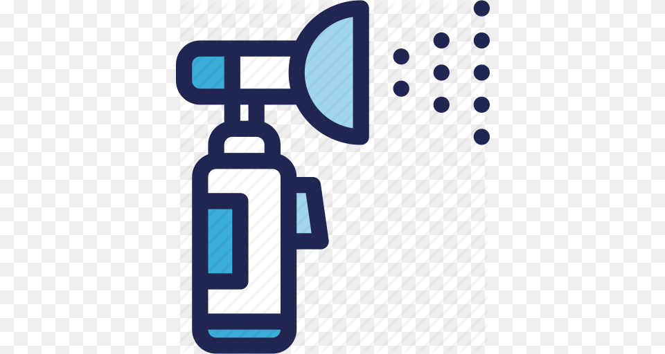 Asthma Care Hospital Inhaler Medical Treatment Icon, Lighting Free Png